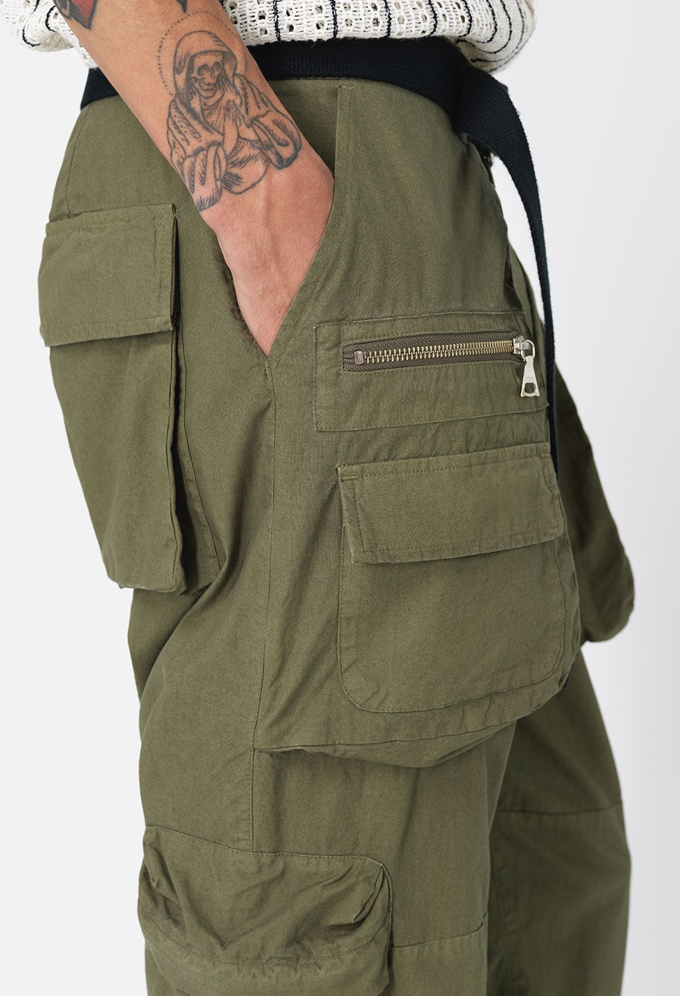 COTTON HIMALAYAN CARGO PANTS - 6