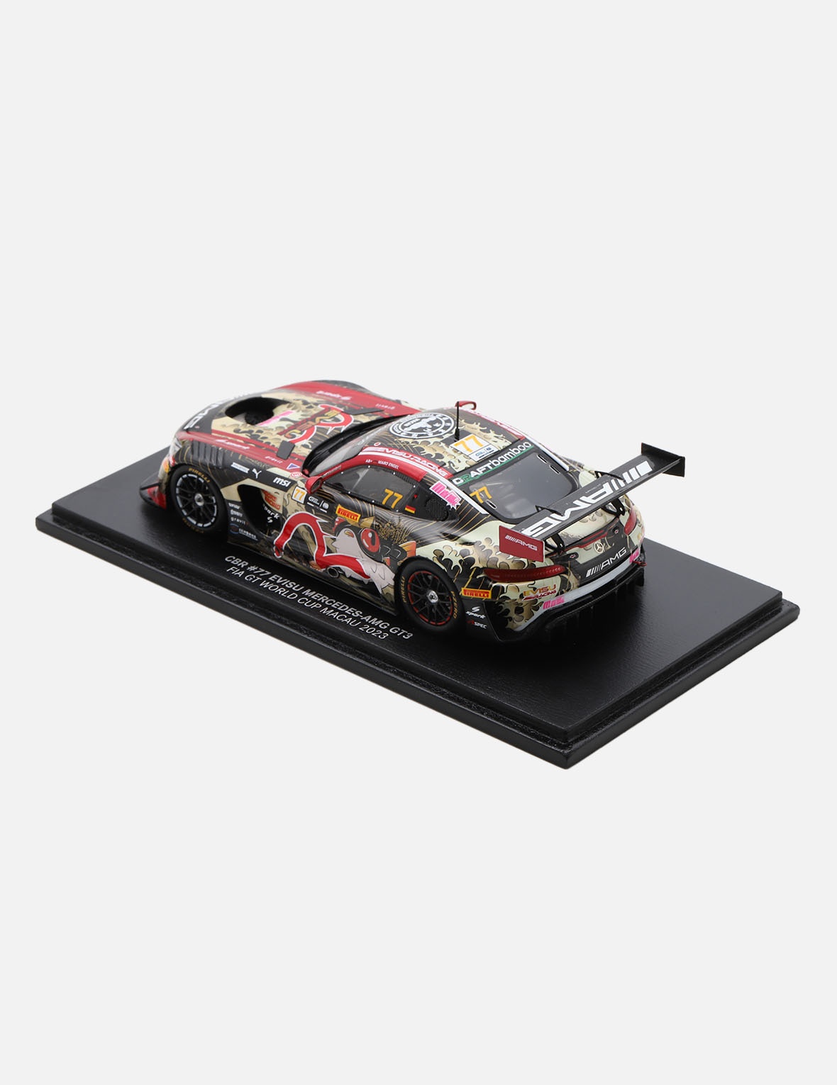 EVISU X MERCEDES-AMG GT3 1:43 SCALE MODEL CAR - 8