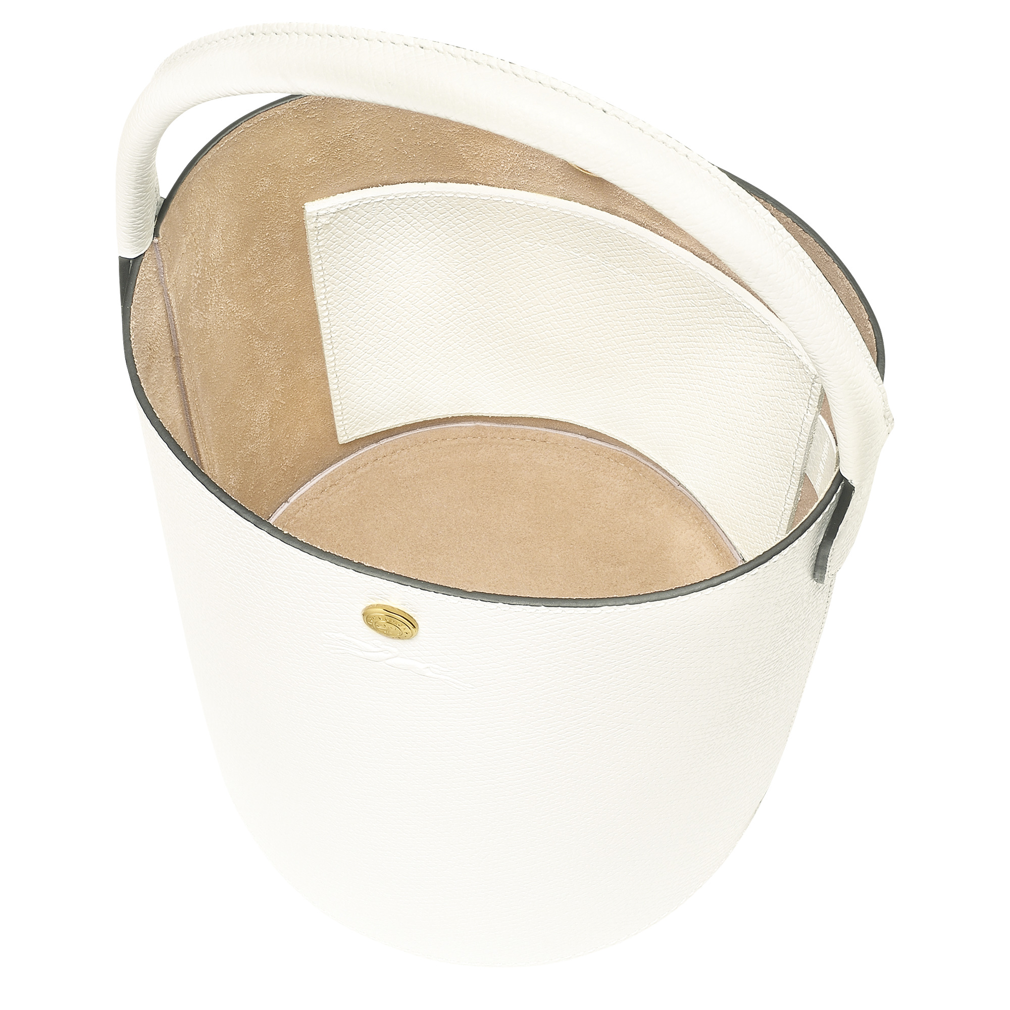 Longchamp Épure S Bucket bag White - Leather | REVERSIBLE