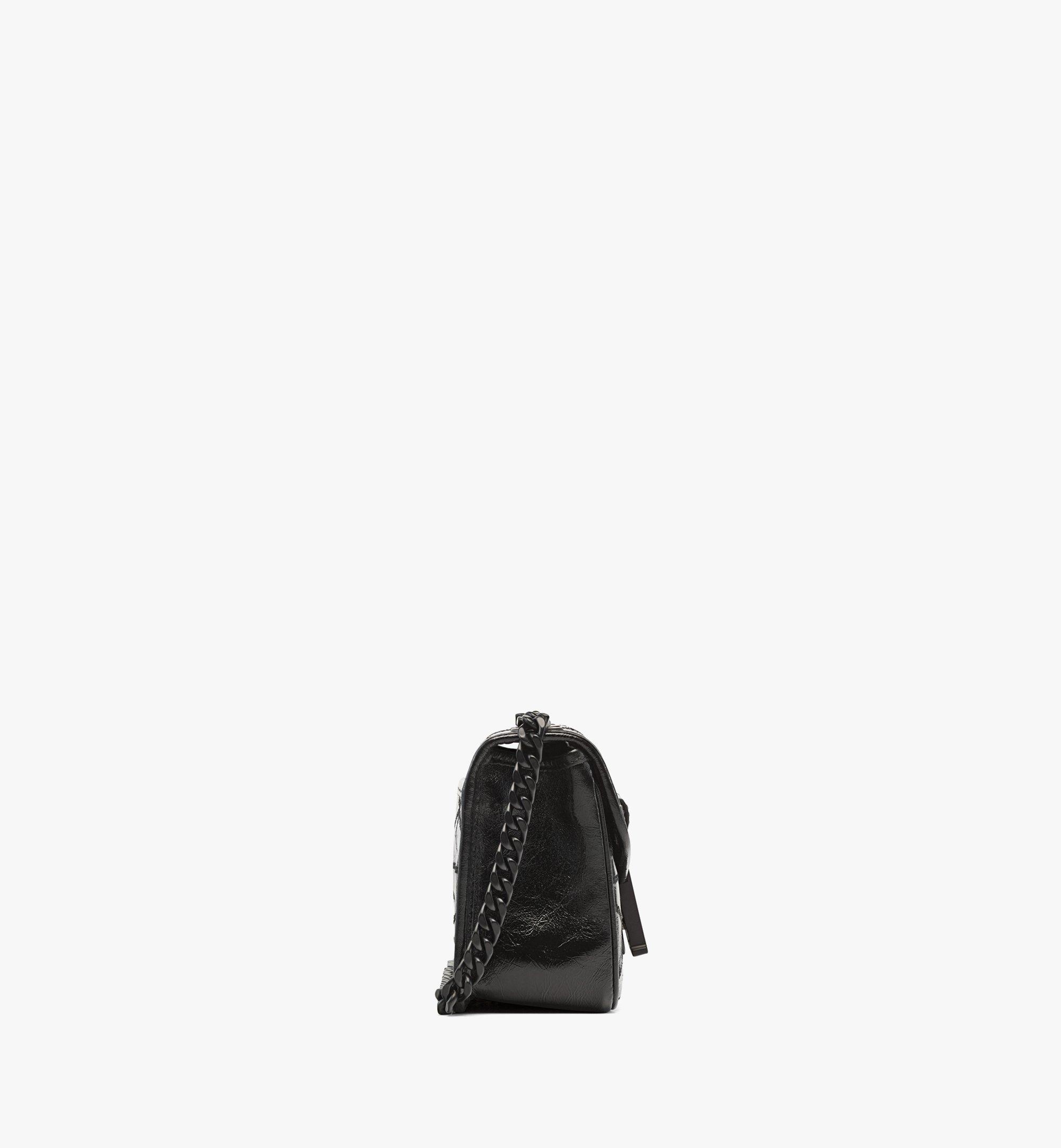 Travia Quilted Shoulder Bag in Crushed Leather - 3