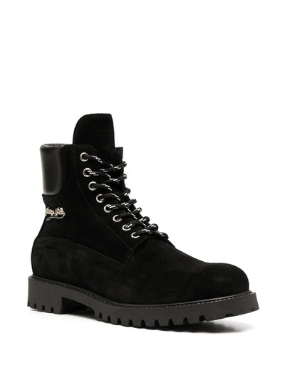 PHILIPP PLEIN suede ankle boots outlook