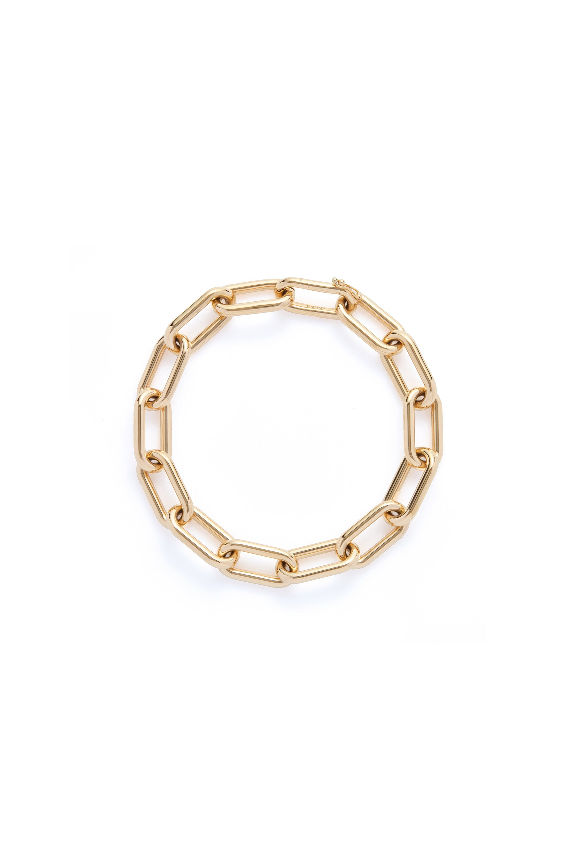 Chain Bracelet in 18K Yellow Gold with Small Chains - 2
