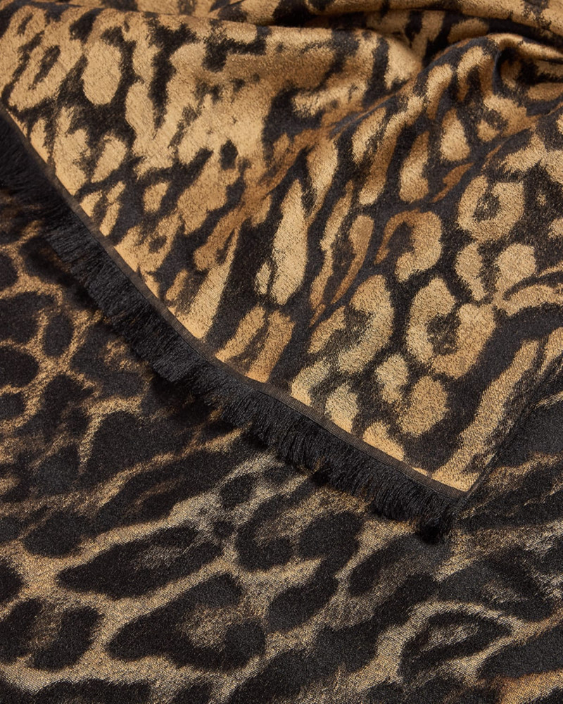 Leopard Pattern Stole 3