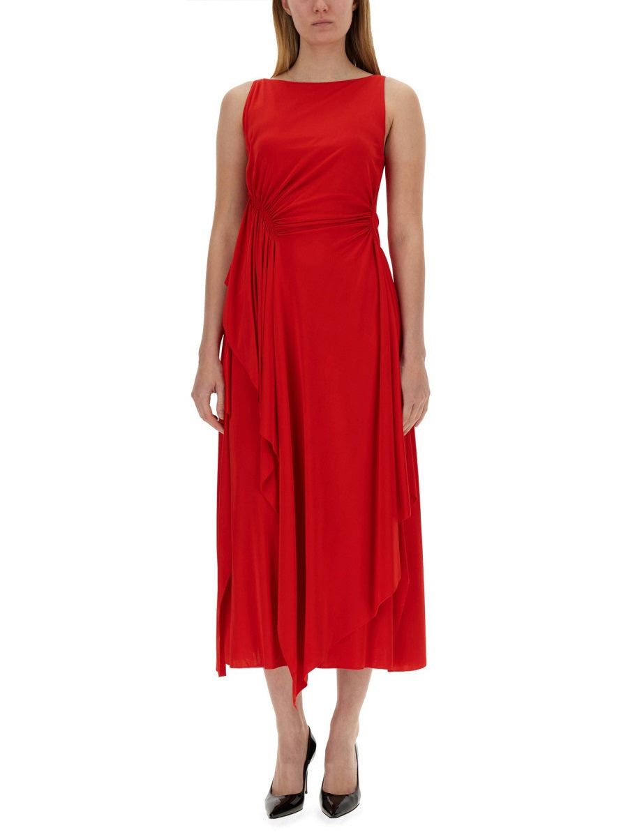 Lanvin Women Dress With Drape - 2