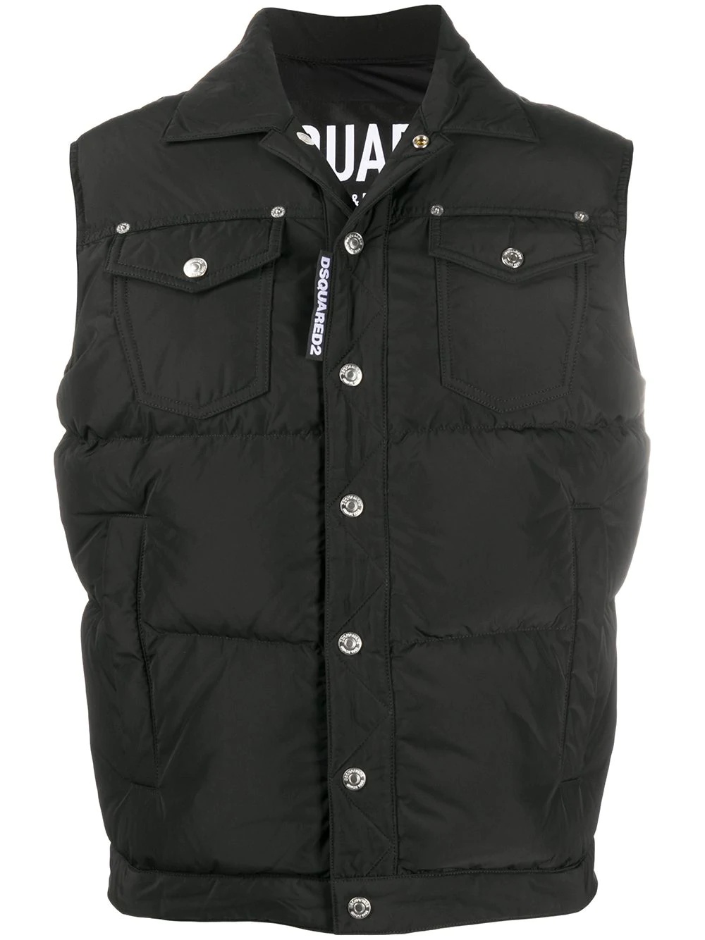 padded down gilet - 1