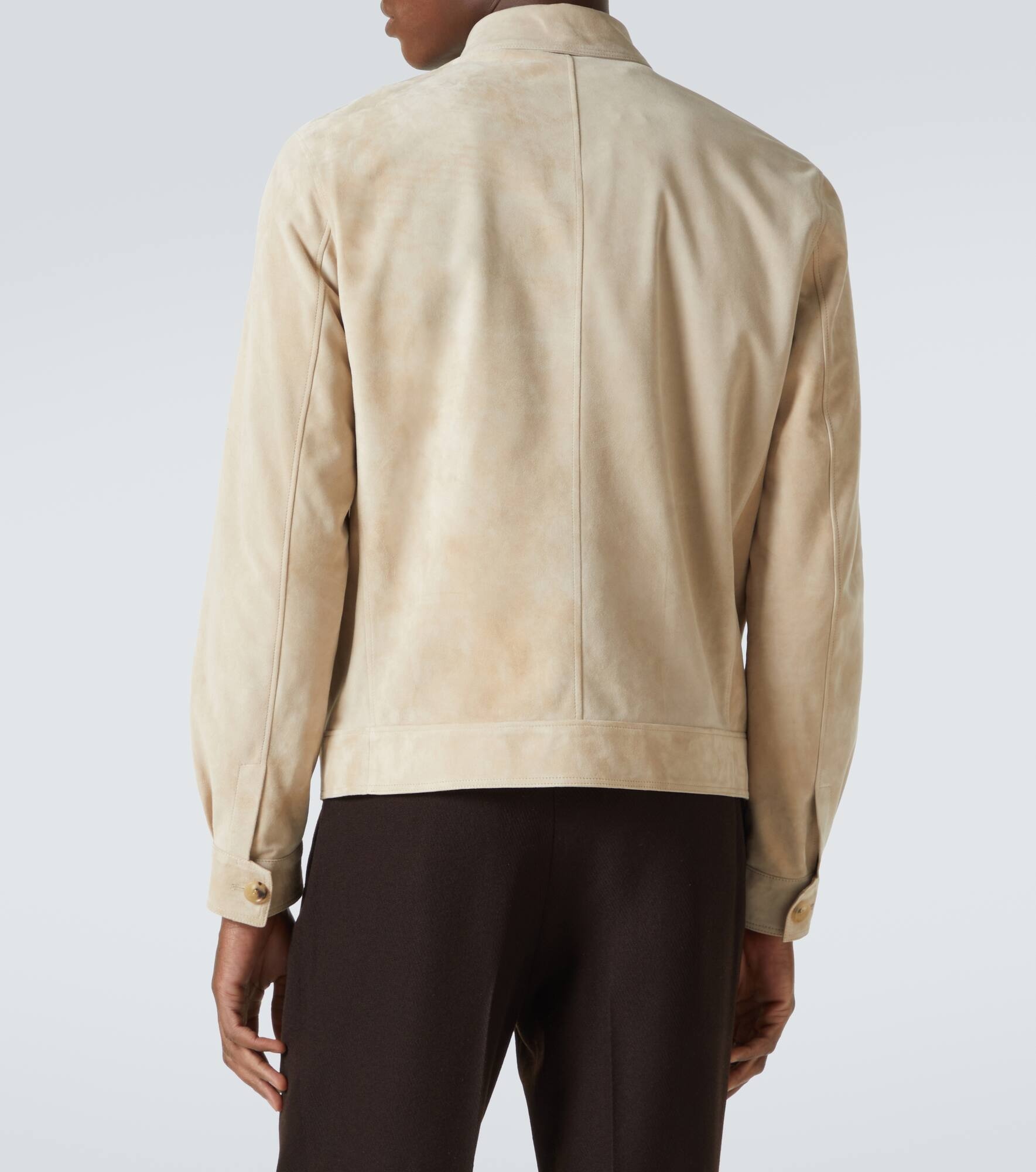 Suede bomber jacket - 4