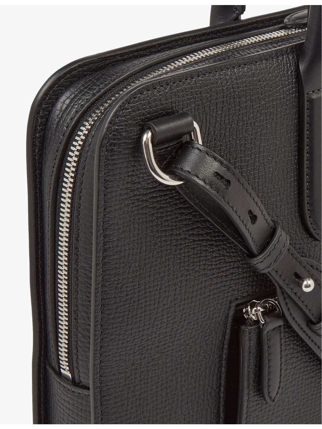 Ludlow Ultra-Slim grained-leather briefcase - 2
