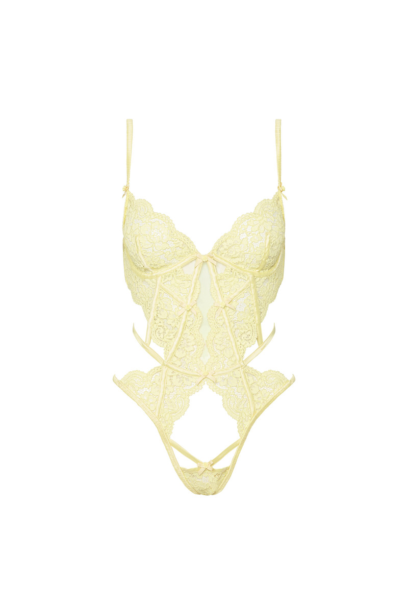 Creamsicle Lace Bodysuit 4