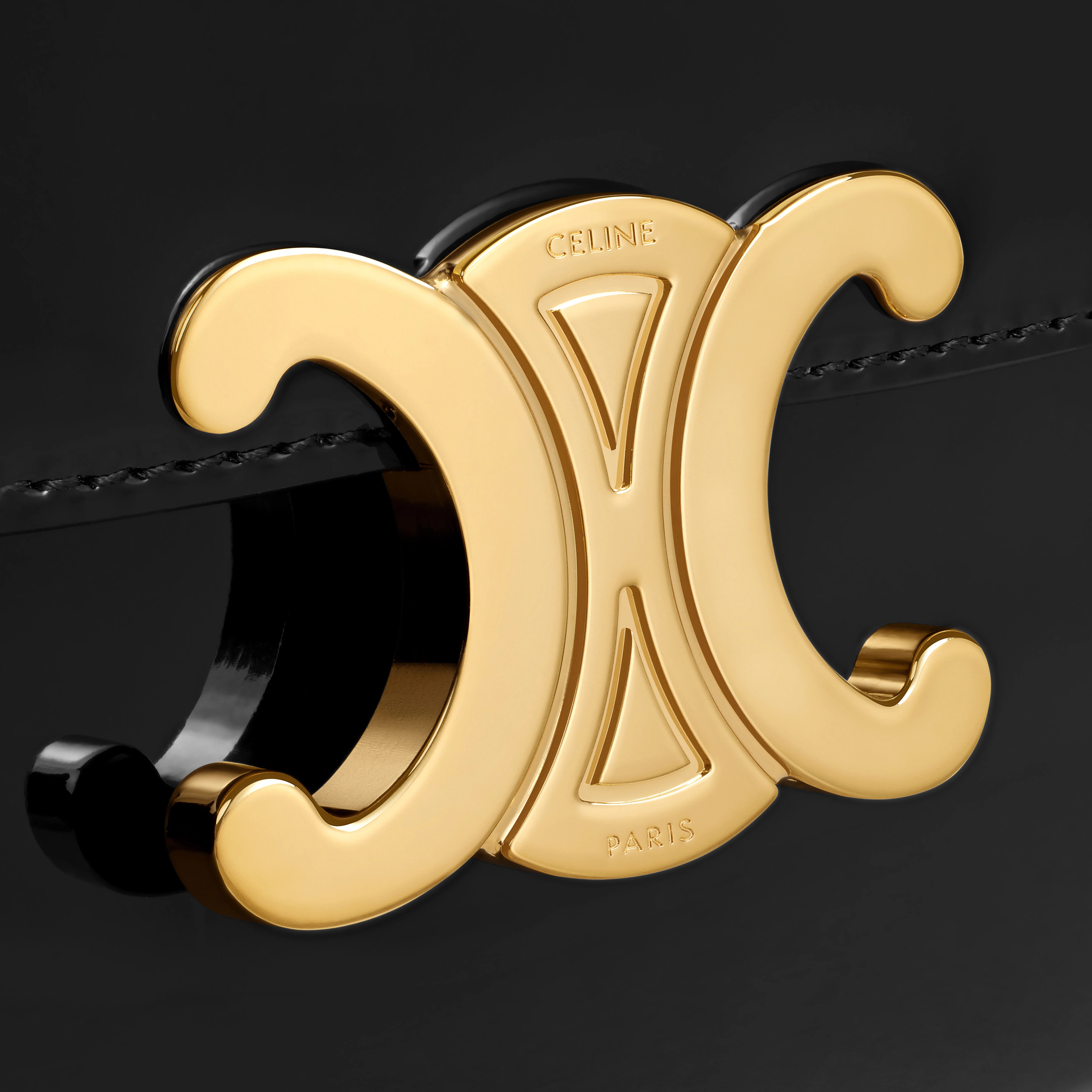 Chain Besace Talulah in PATENT CALFSKIN - 5