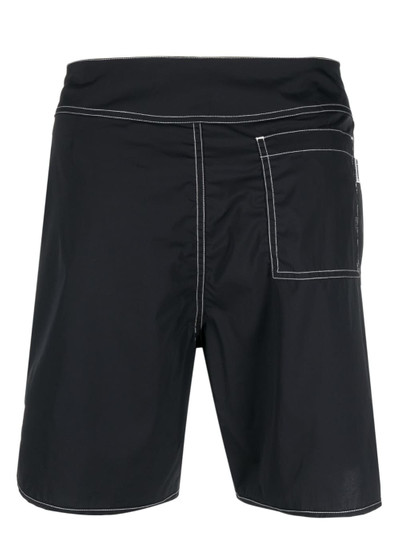 Jil Sander contrast-stitch swim shorts outlook