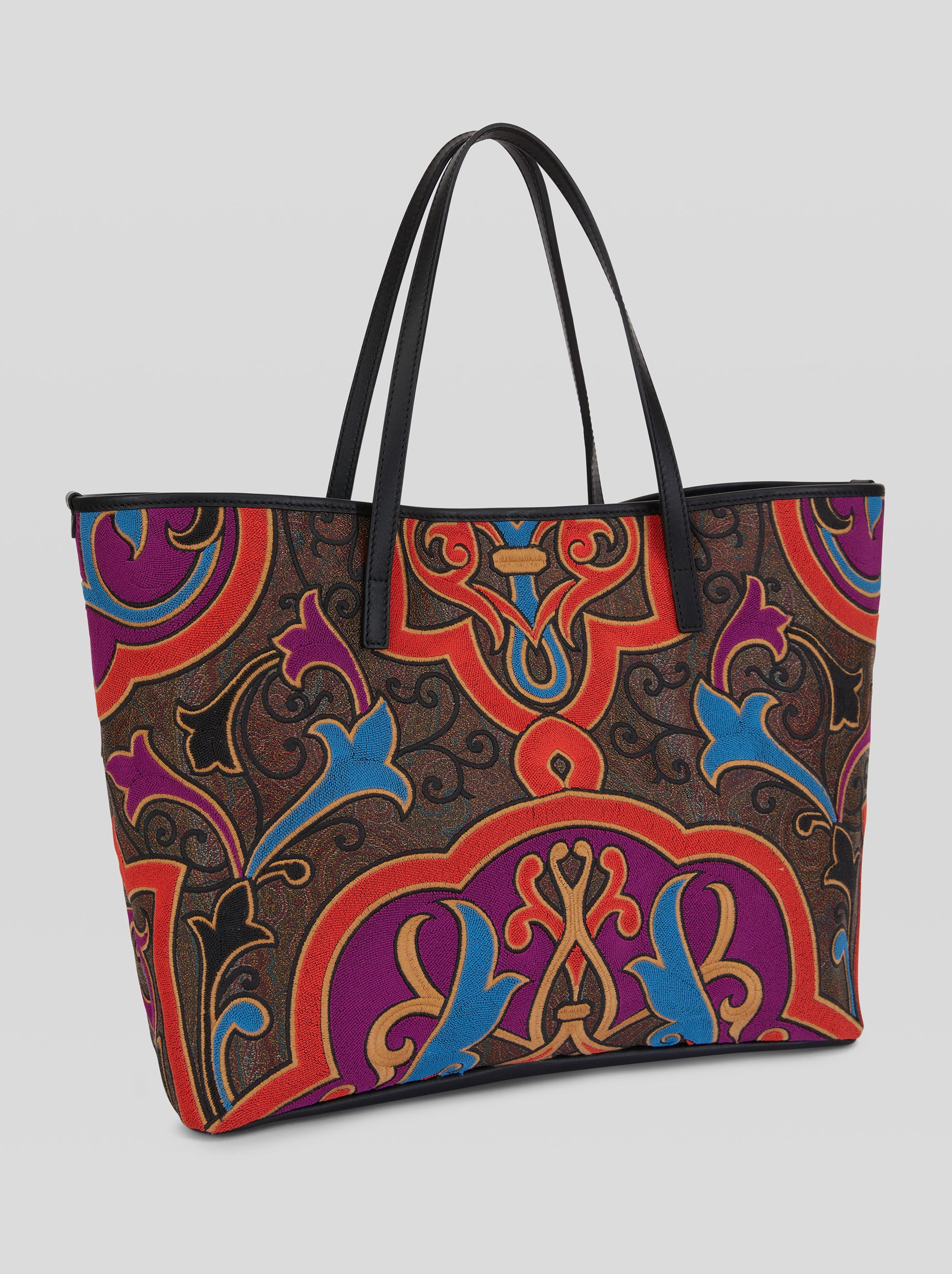 PAISLEY SHOPPING BAG WITH EMBROIDERY - 6