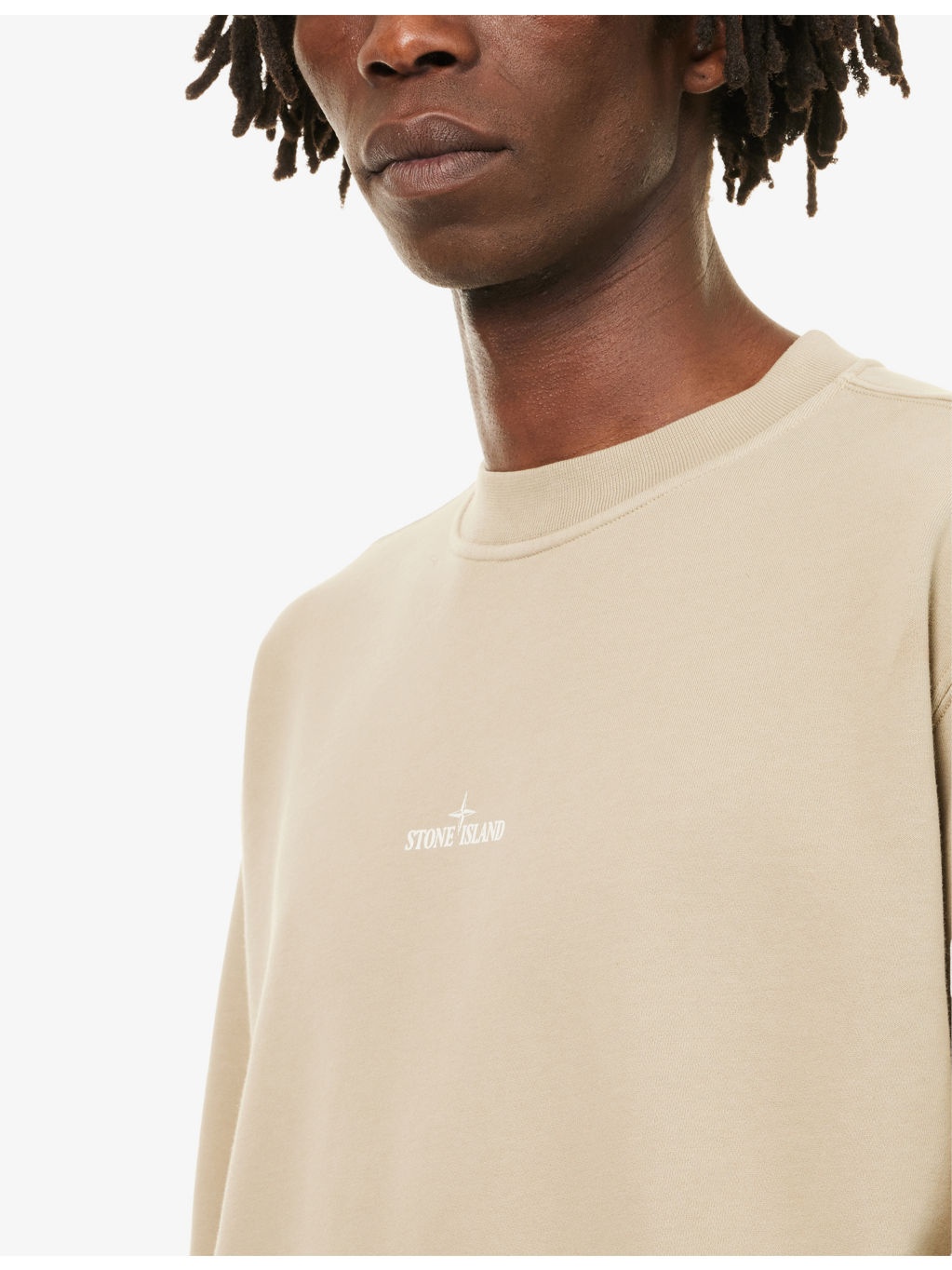 Graphic-Print Crewneck Cotton-Jersey Sweatshirt - 5