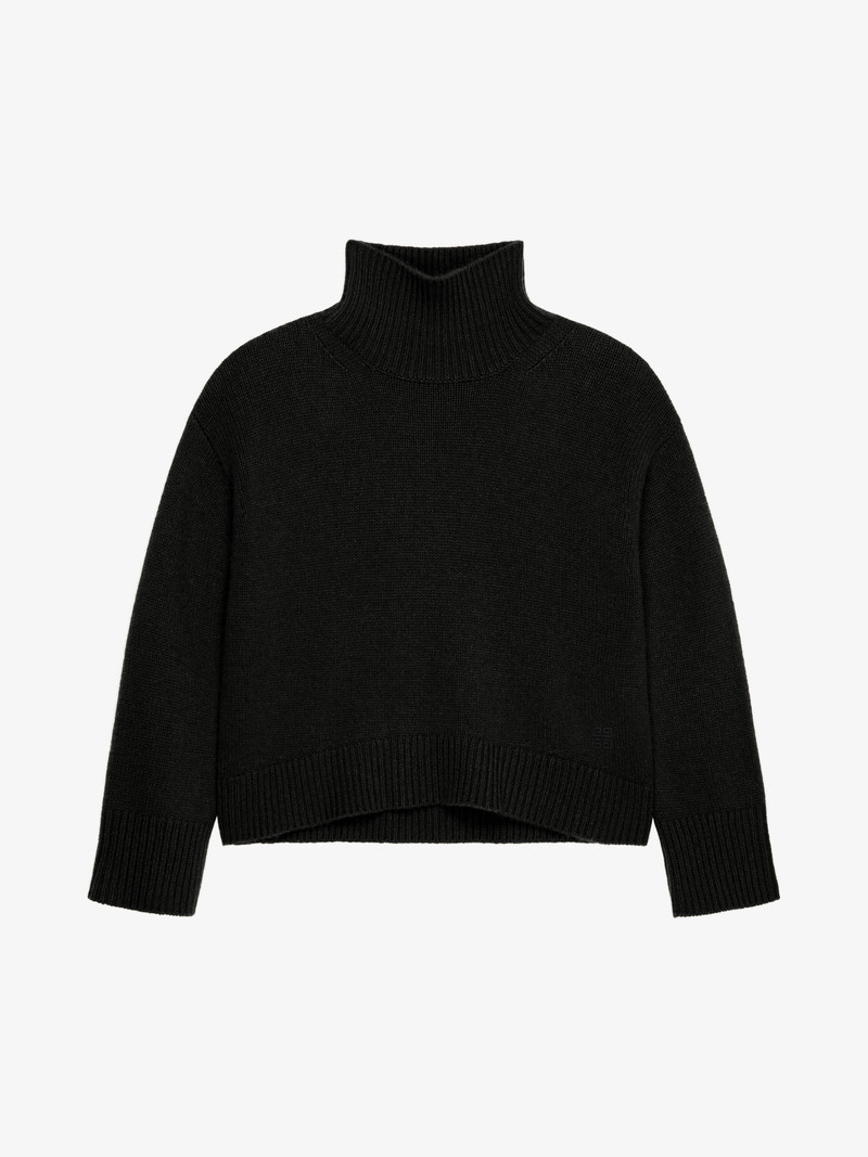 OVERSIZED TURTLENECK SWEATER IN CASHMERE 1
