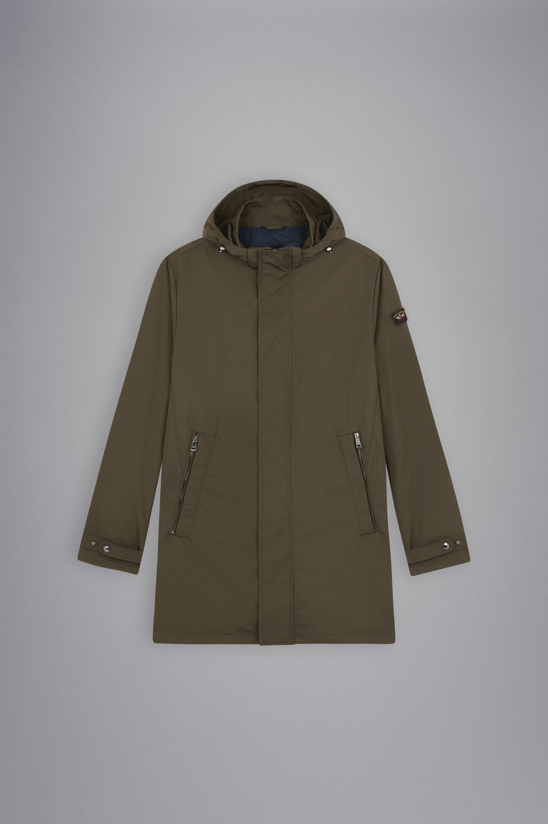 CARCOAT WITH DETACHABLE HOOD - 1