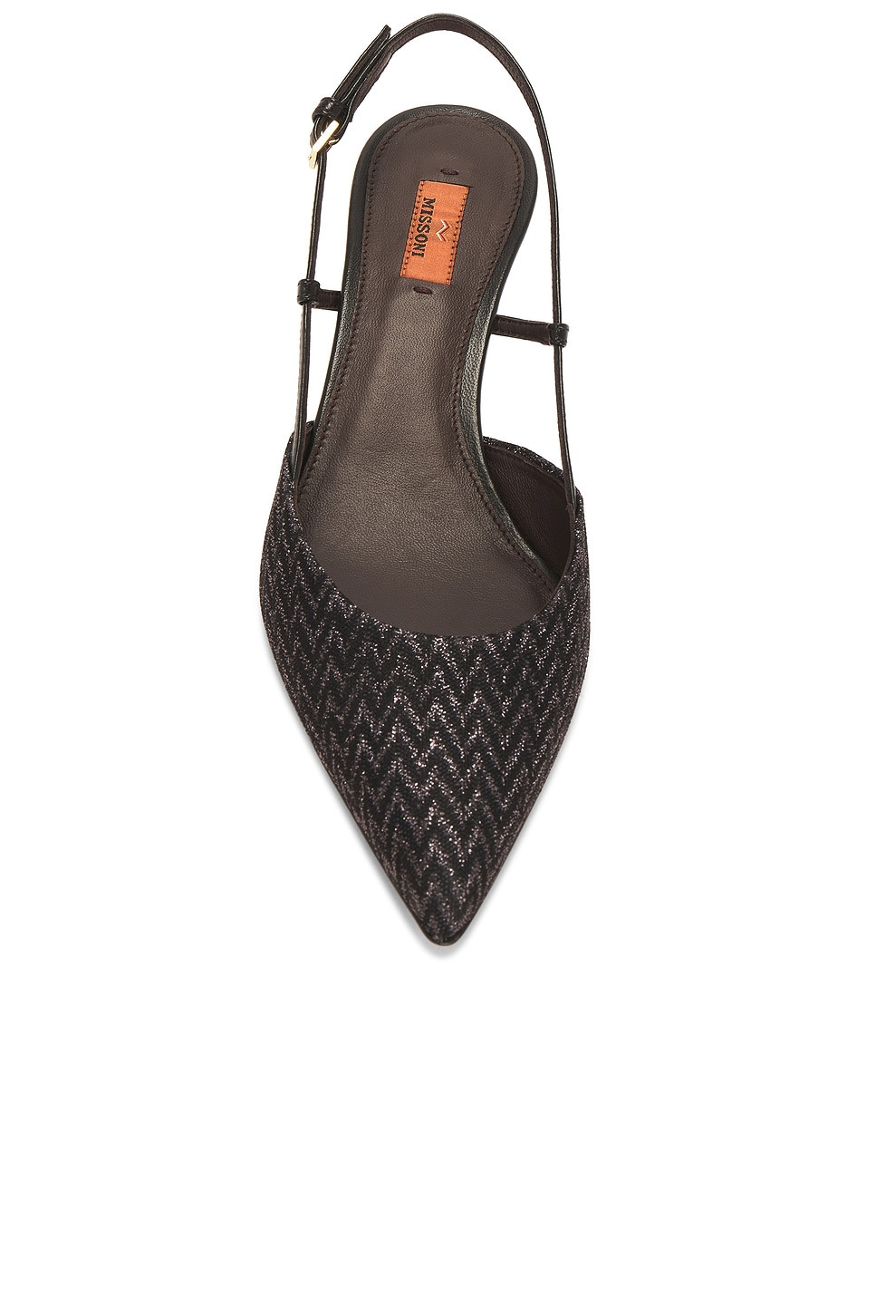 Fiona Wave Lurex Slingback - 4