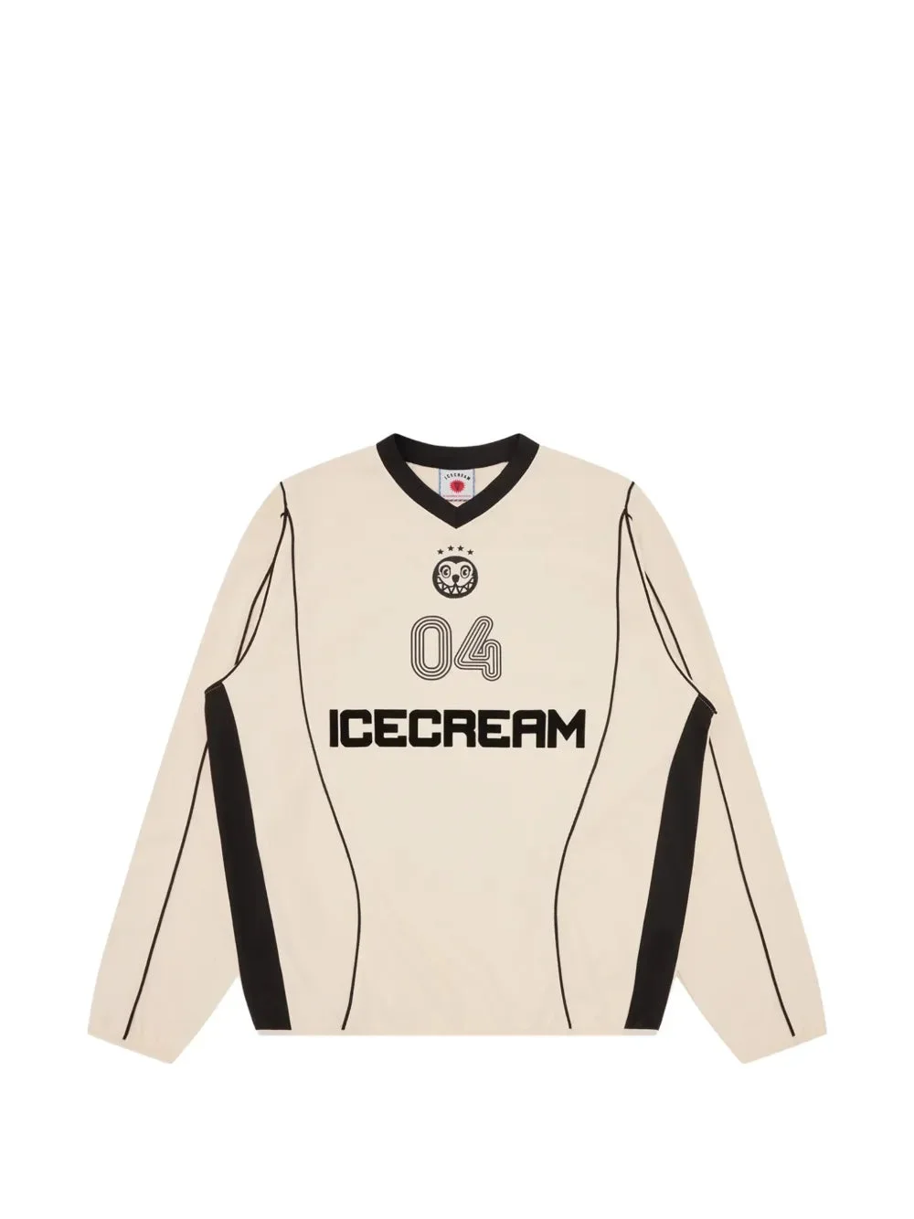 TRAINING LOGO-PRINT V-NECK T-SHIRT - 1