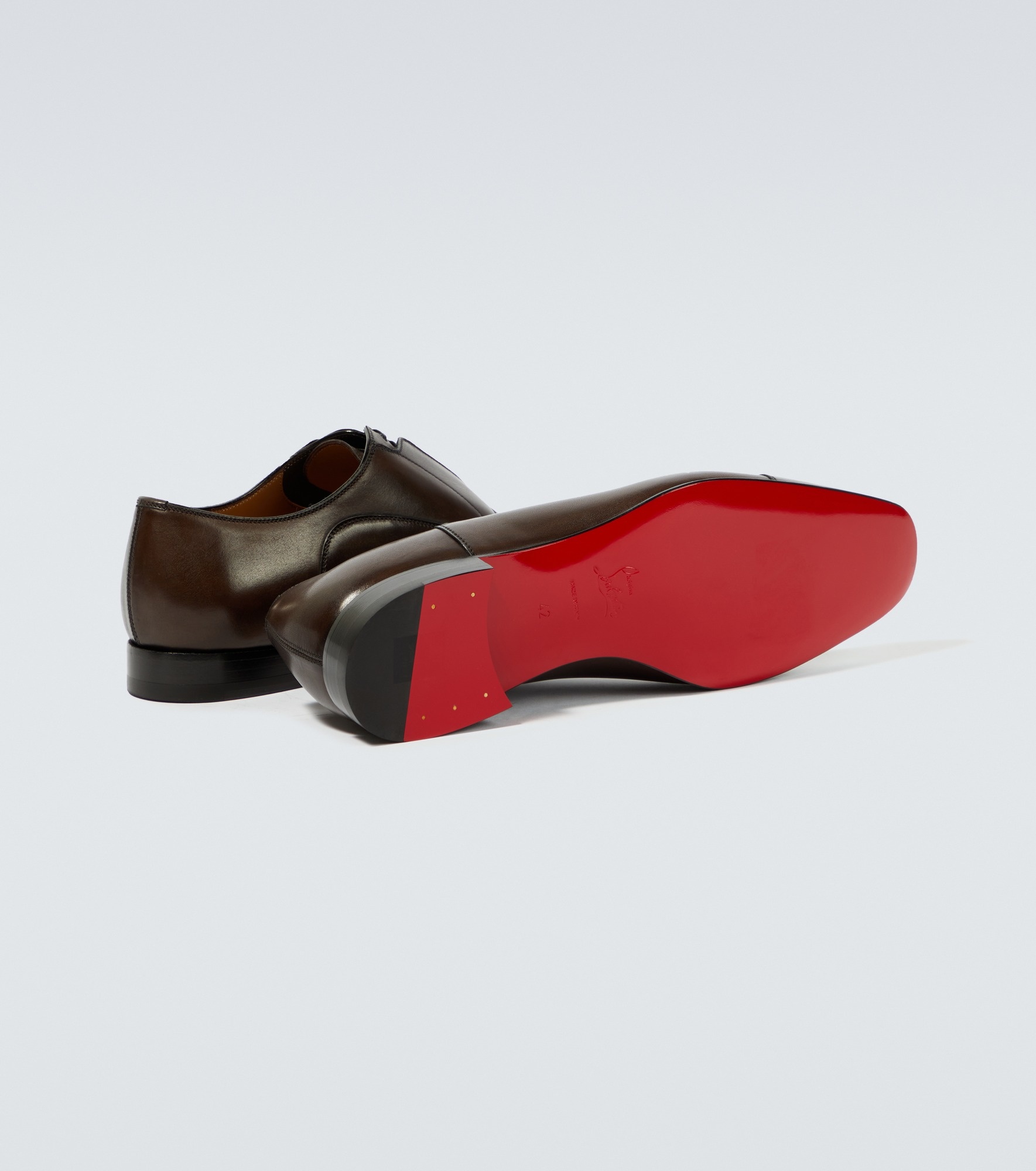 Greghost leather Oxford shoes - 7