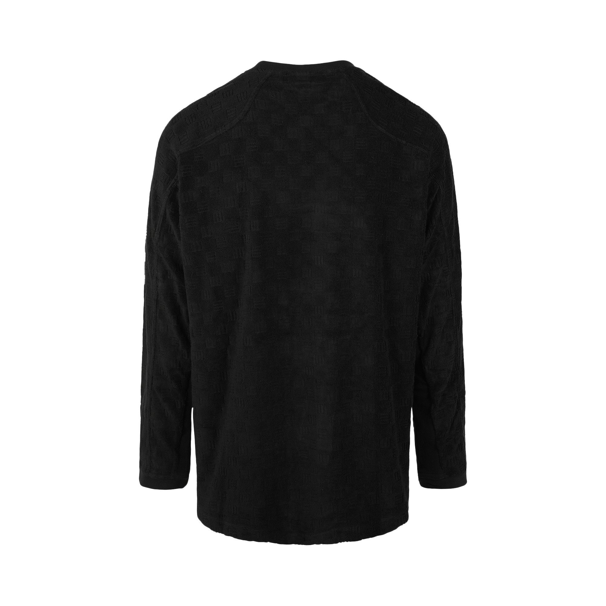 Ambush Monogram Crewneck Sweatshirt 'Black' - 2