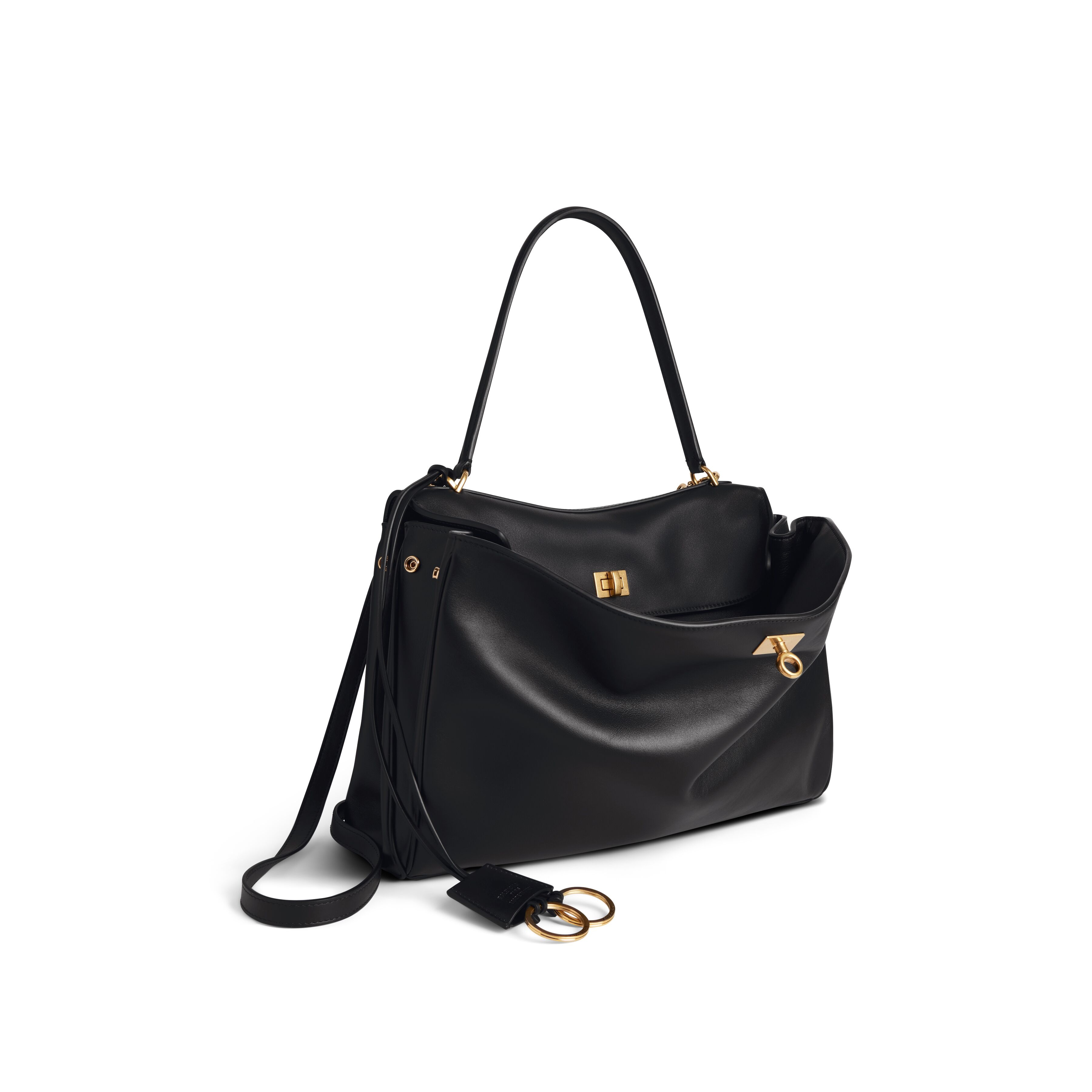 Women's Rodeo Medium Handbag in Black - 2