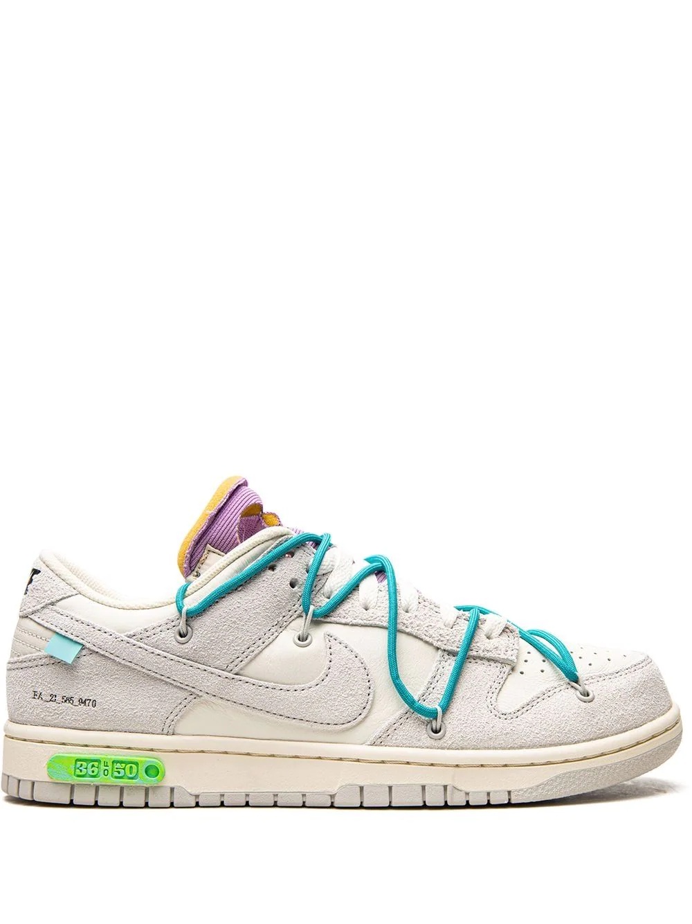 x Off-White Dunk Low "Lot 36" sneakers - 1