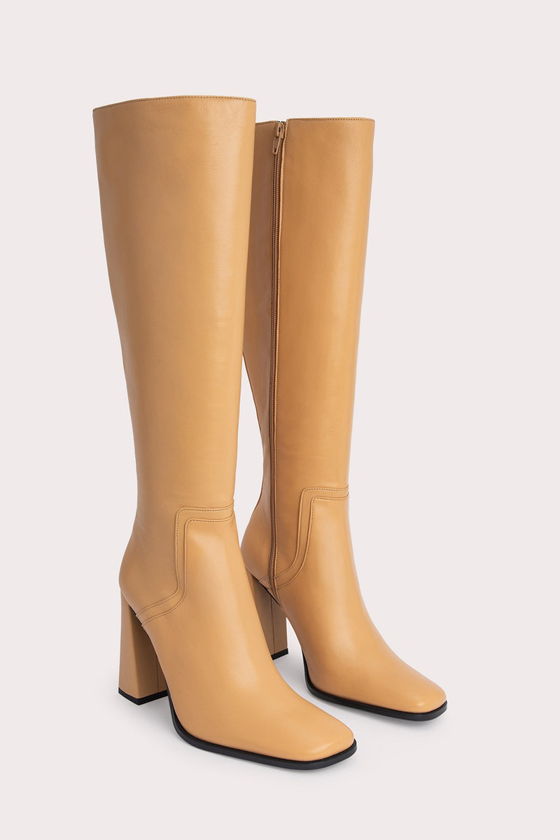 BY FAR Tia Biscuit Nappa Leather outlook