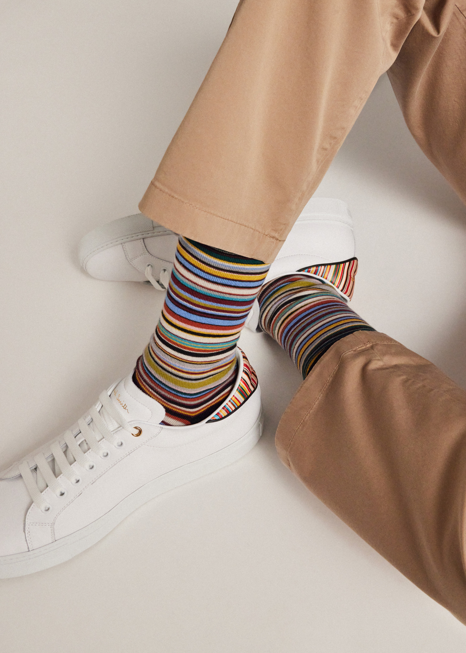 'Signature Stripe' Socks - 5