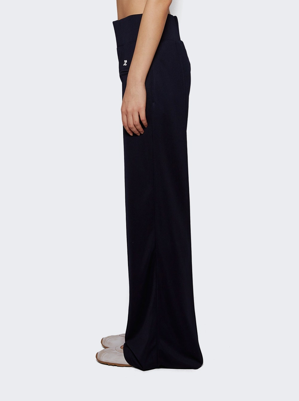 Interlock Tracksuit Pants Navy - 3