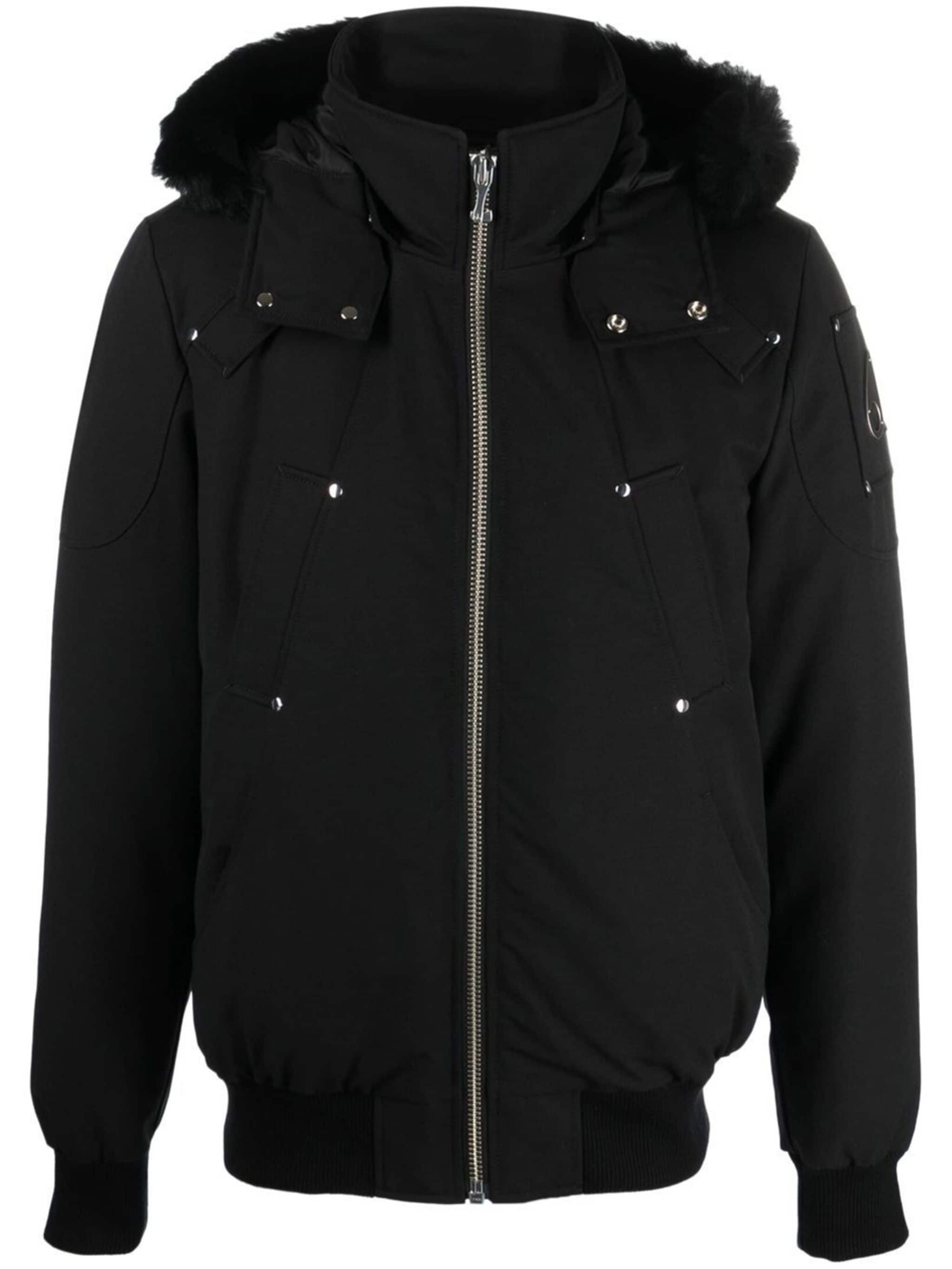 padded hooded jacket - 1