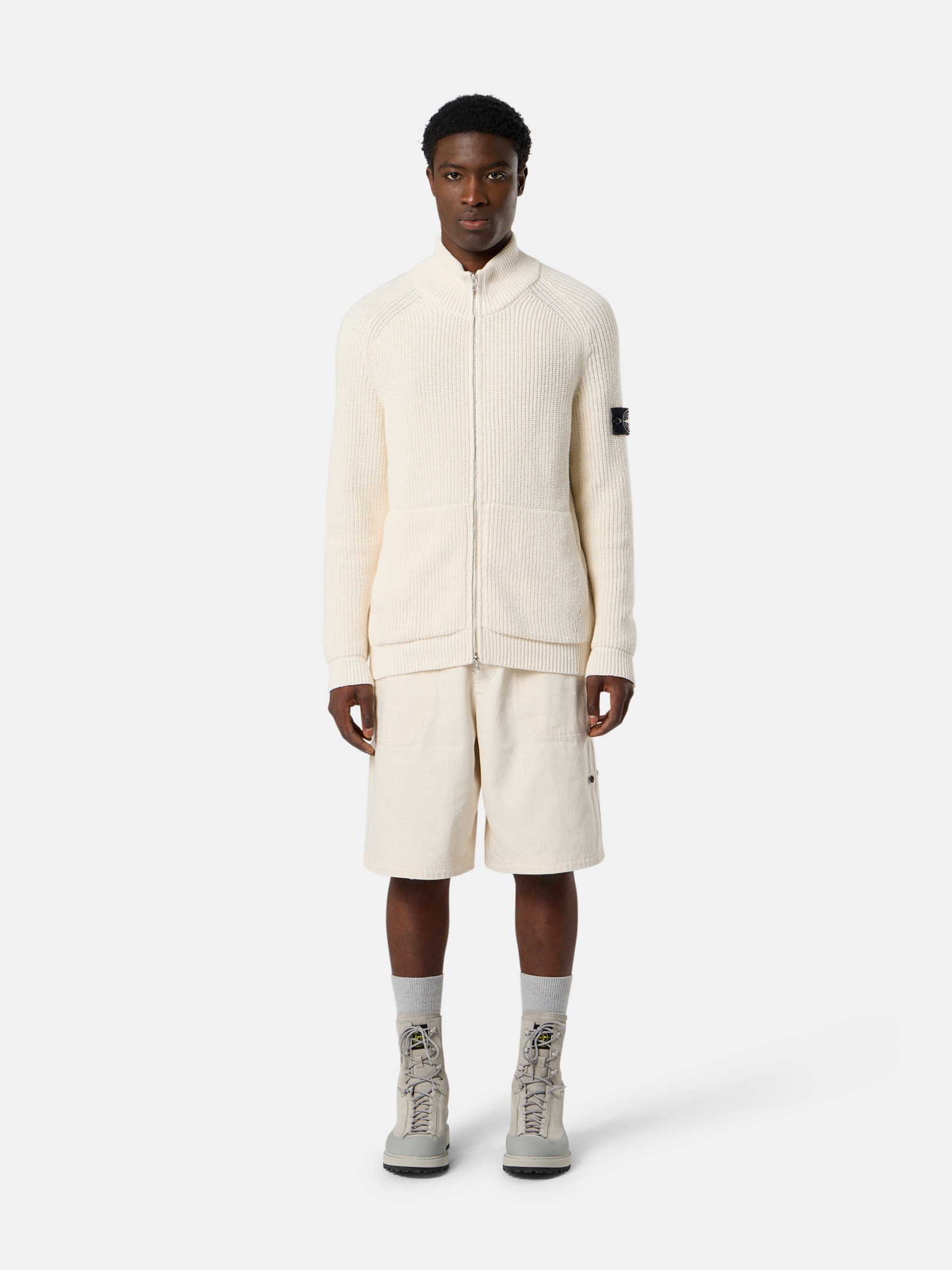 5100013 FISHERMAN'S RIB COTTON_STONE ISLAND RAW BEAUTY - 3