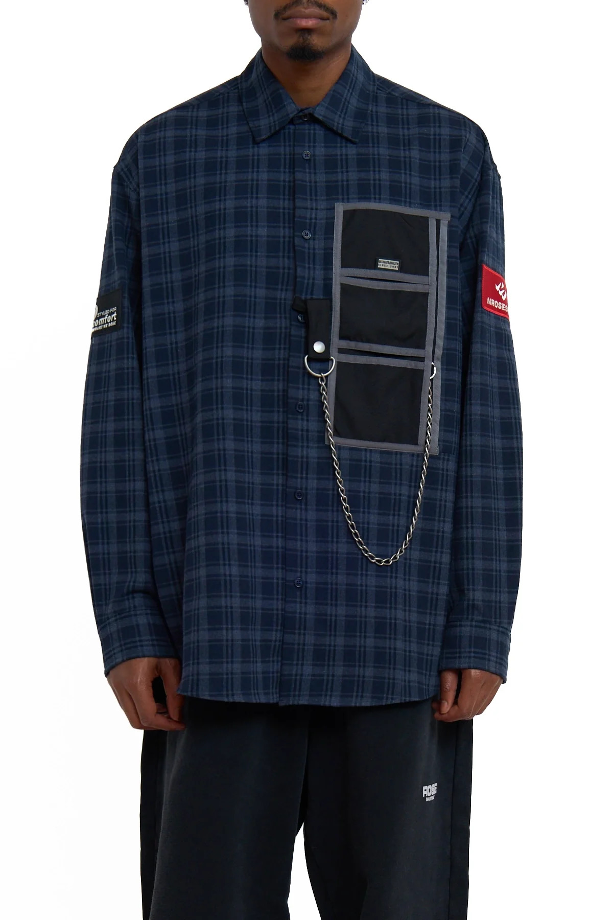 Martine Rose Wallet Shirt
 Blue - 6