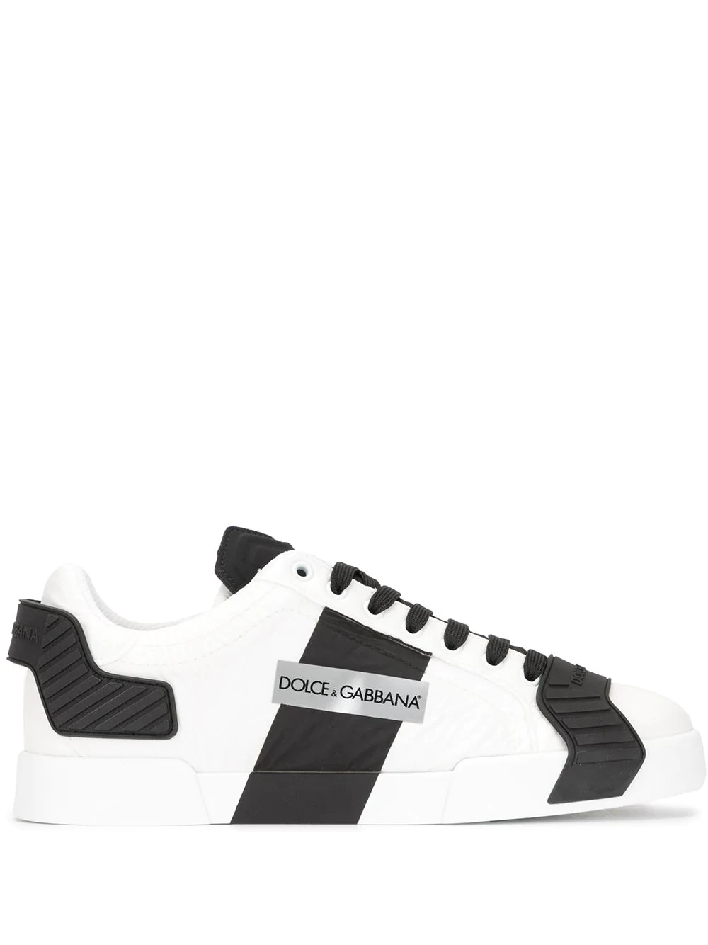 logo low-top sneakers - 1