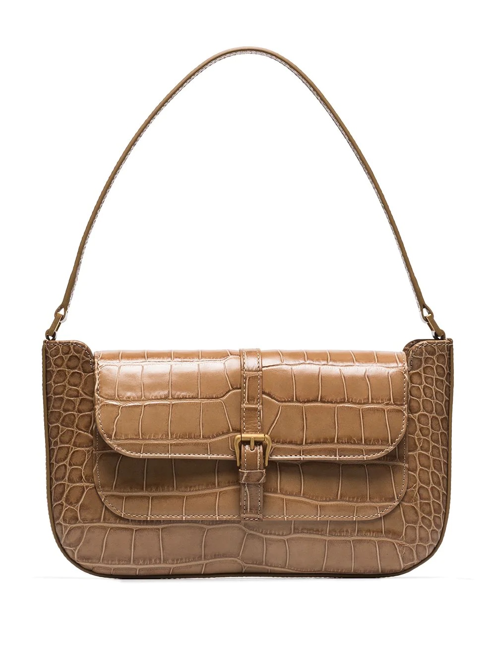 Miranda croc-effect shoulder bag - 1