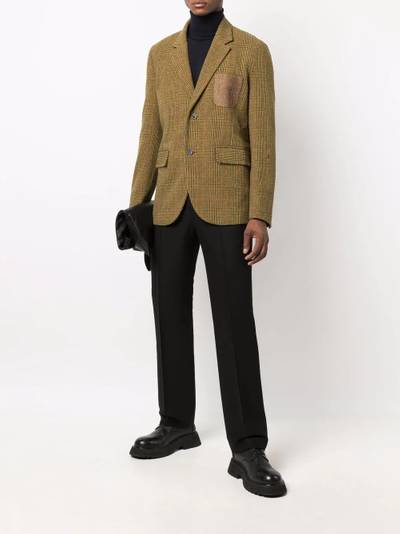 UMA WANG single-breasted wool blazer outlook