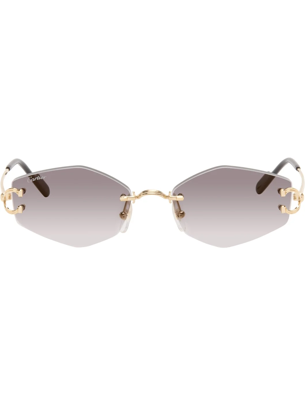 Gold Classic C Motif Sunglasses - 1