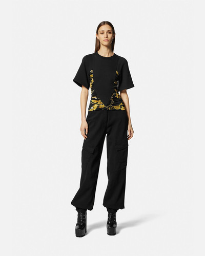 VERSACE JEANS COUTURE Chain Couture Short-Sleeved Top outlook