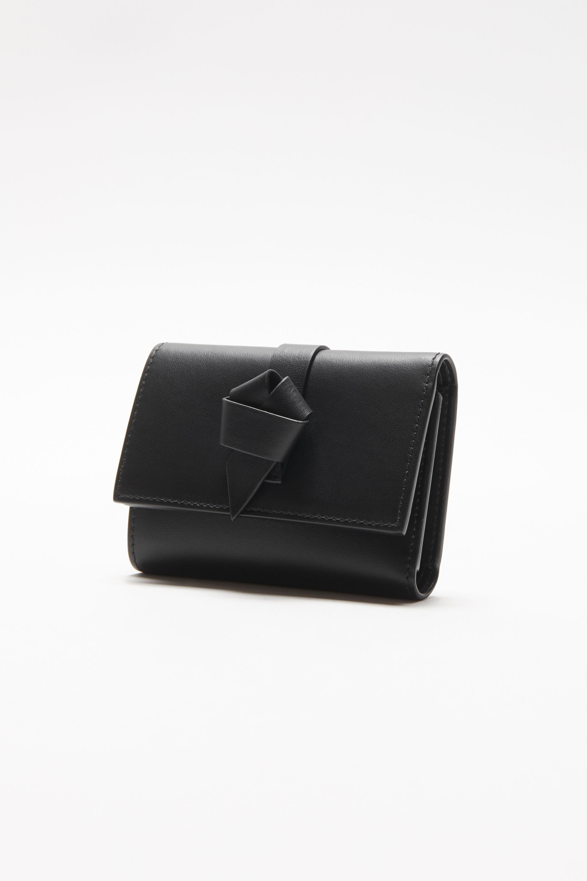 Musubi folded wallet - Black - 3