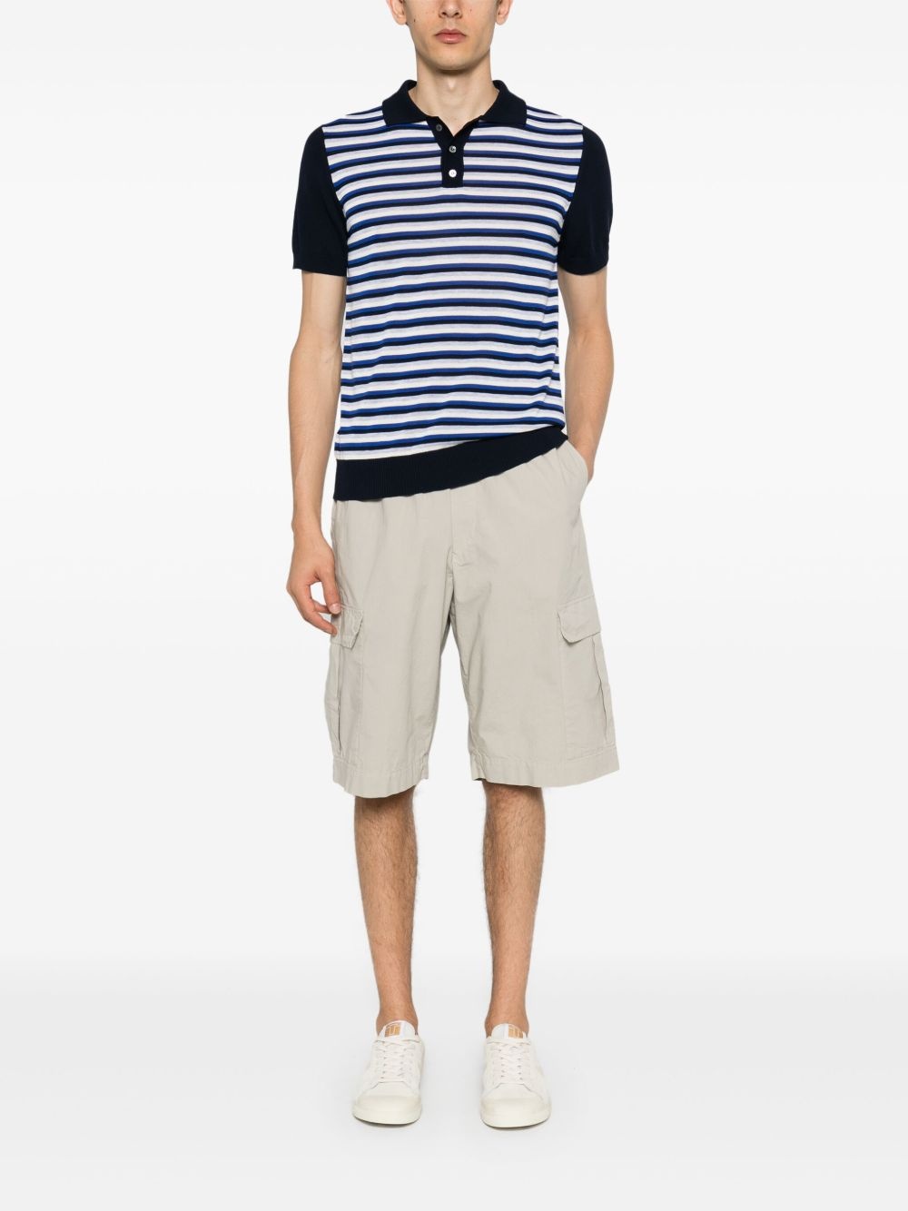 straight-leg cargo shorts - 2