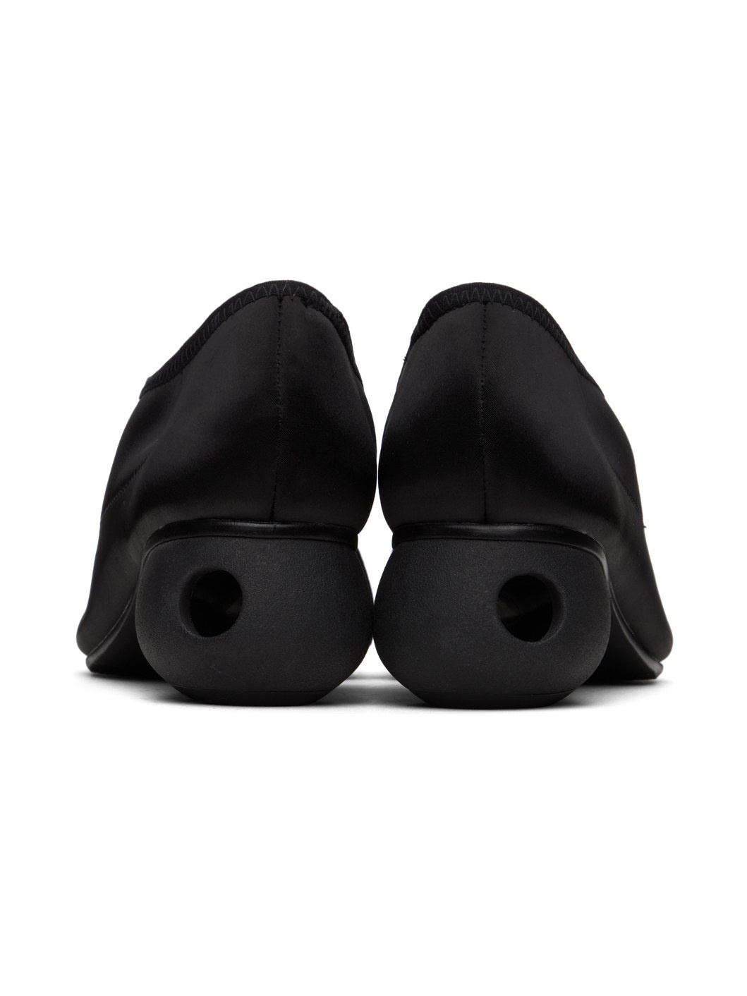 Black United Nude Edition Carve Heels - 2