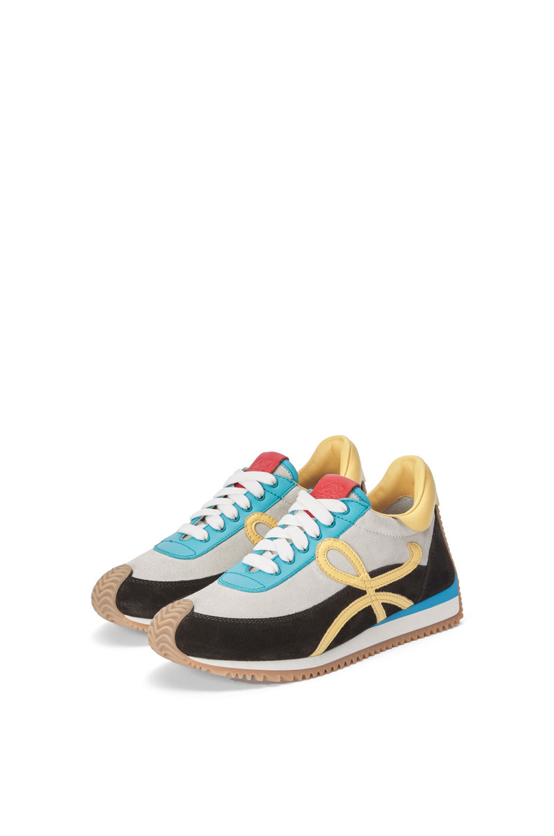 Loewe Flow runner in suede outlook