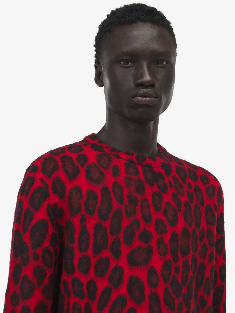Leopard Jacquard Jumper - 6