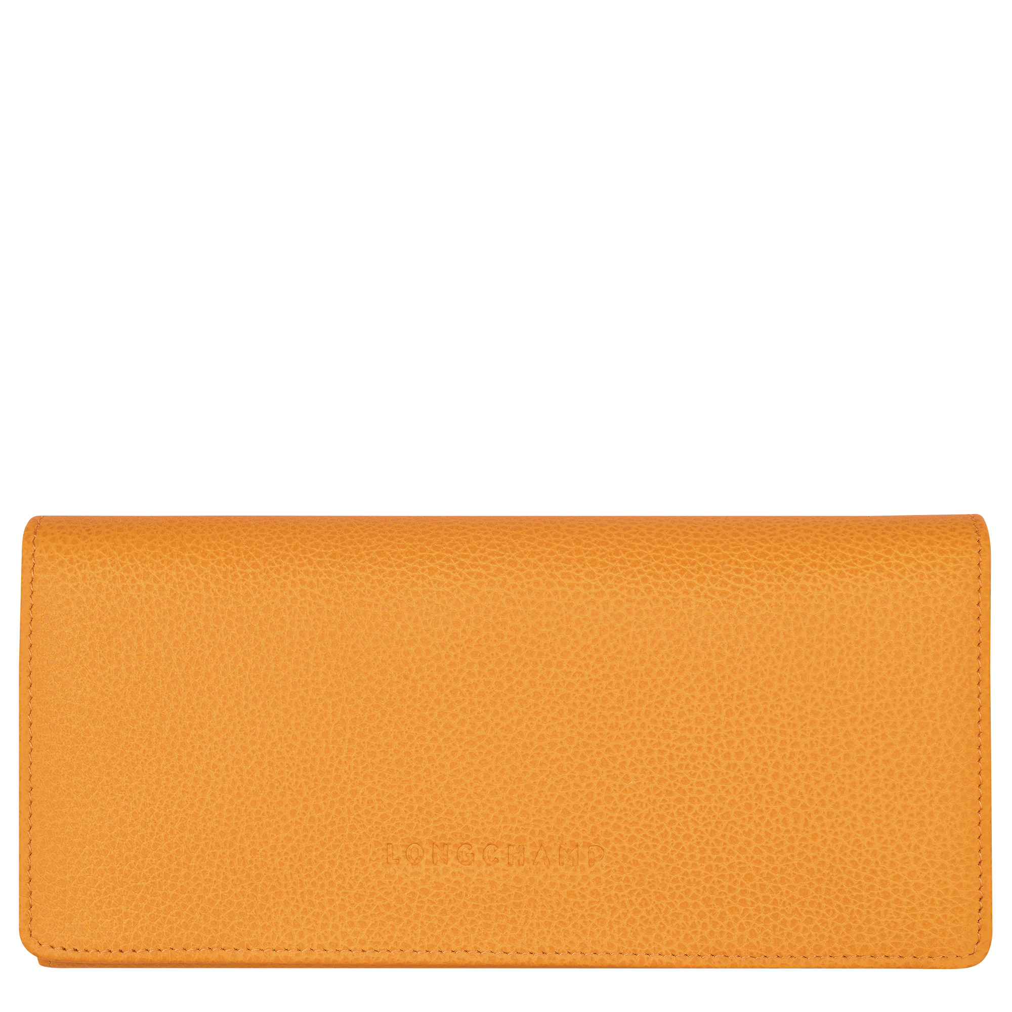 Le Foulonné Continental wallet Apricot - Leather - 1