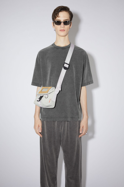 Acne Studios Crew neck t-shirt - Relaxed fit - Faded black outlook