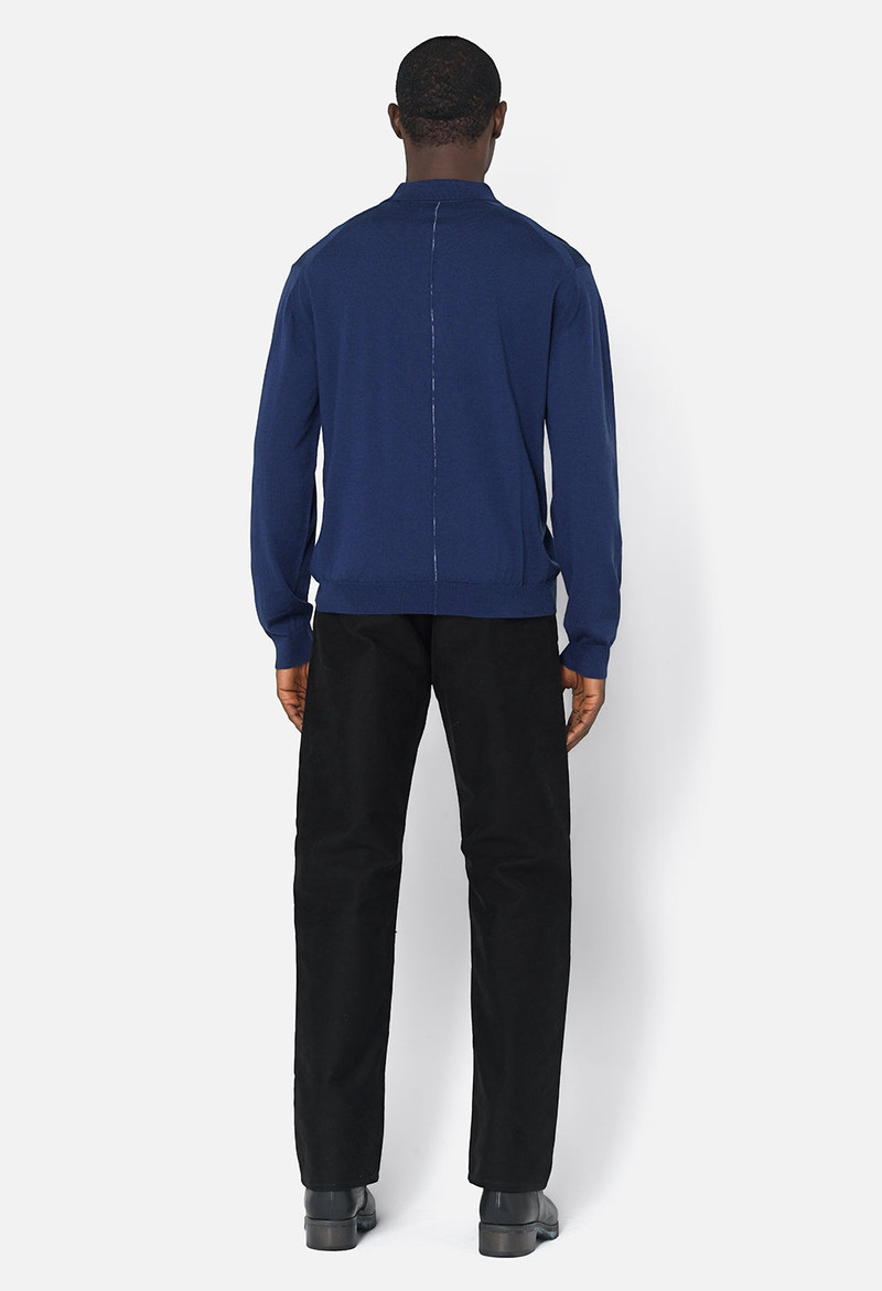 CASHMERE WOOL BLEND POLO 4