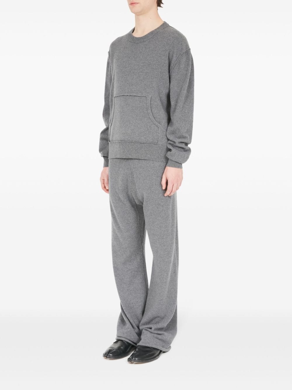 pouch-pocket sweater - 6