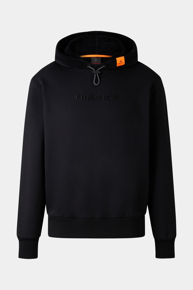 Delvin Hoodie in Black 1