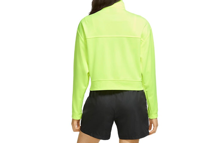(WMNS) Nike Sportswear Swoosh Jacket Yellow CU5679-702 - 2