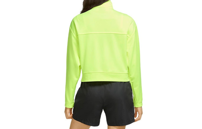 Nike (WMNS) Nike Sportswear Swoosh Jacket Yellow CU5679-702 outlook