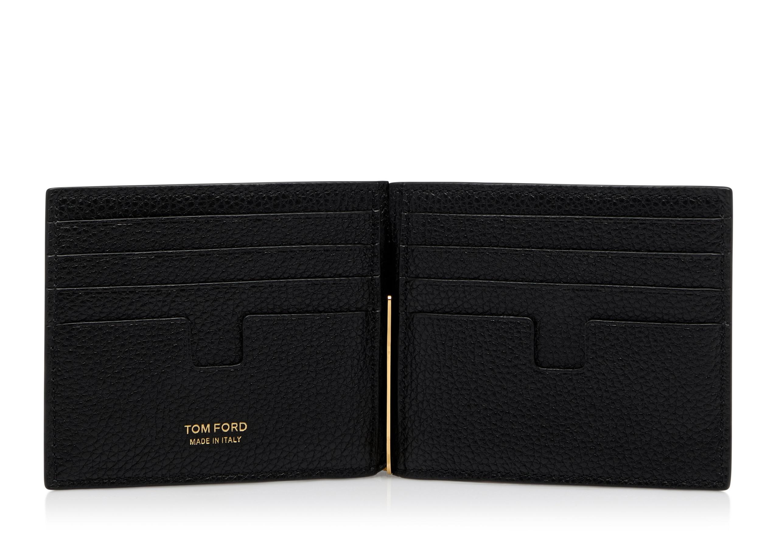 GRAIN LEATHER MONEY CLIP WALLET - 2