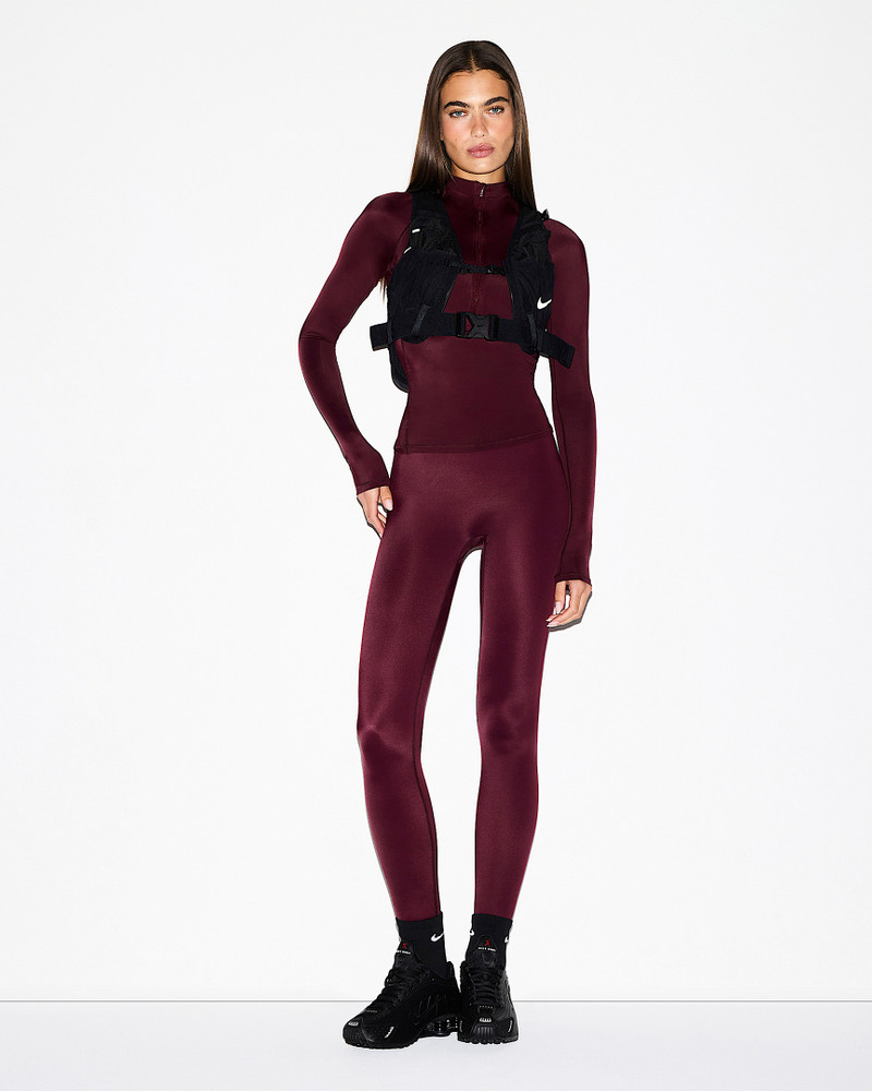 NikeSKIMS Shine Women's Long-Sleeve Half-Zip Top 7
