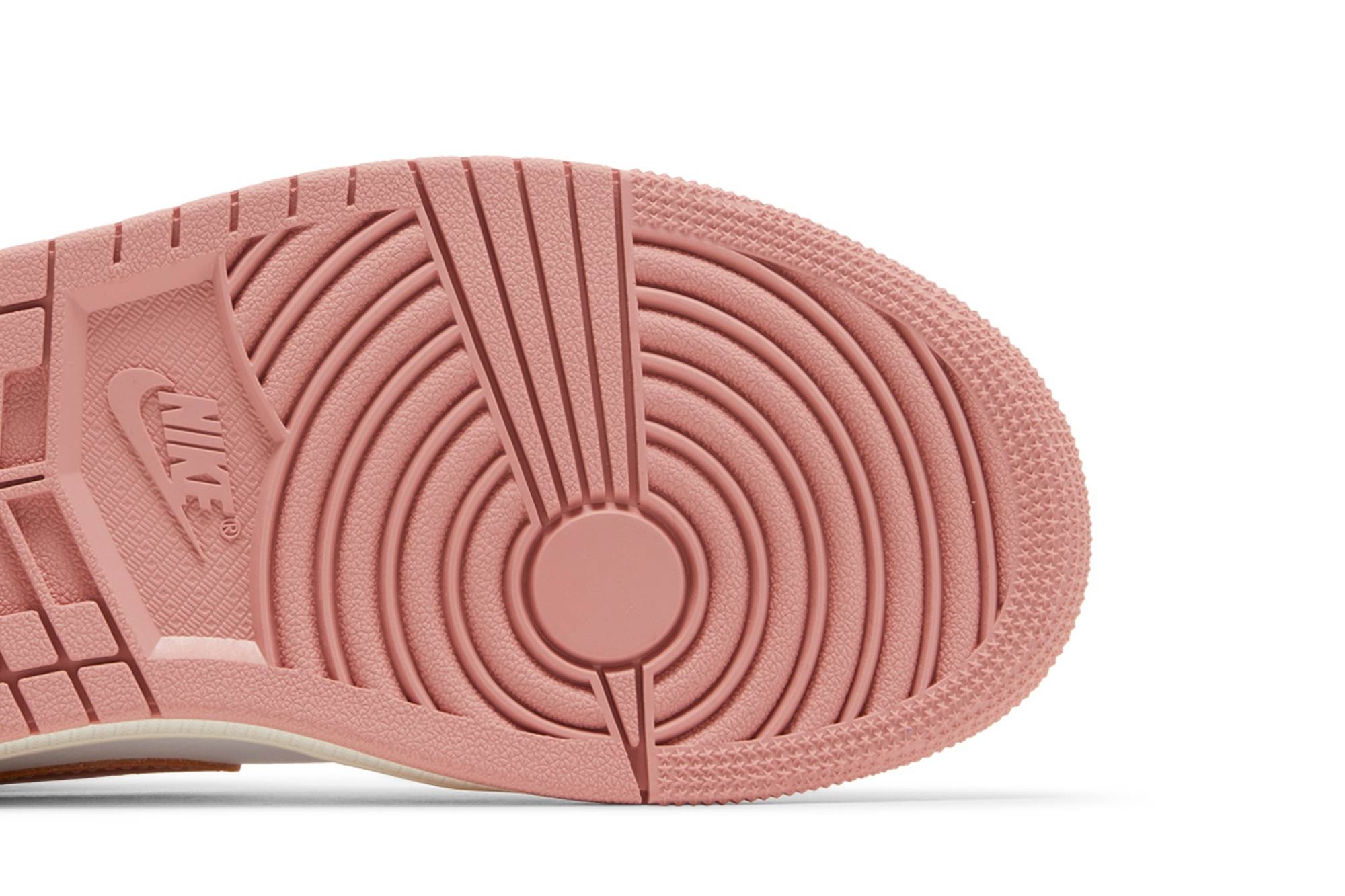 Wmns Air Jordan 1 Mid SE 'Red Stardust' - 5